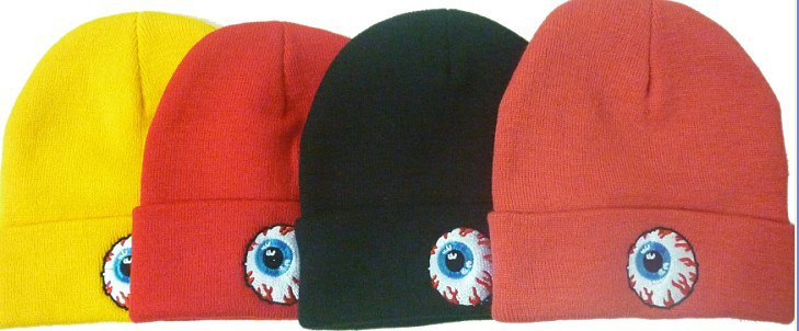 Keep Watch Eye Beanies hats fit for men and women very beautiful hearwear top quality freeshipping 4 colors