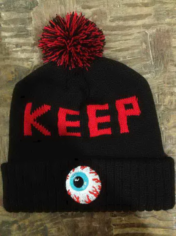 KEEP WATCH MISHKA eye  BEANIE hats 4 colors wholesale & dropshpping accept  freeshipping