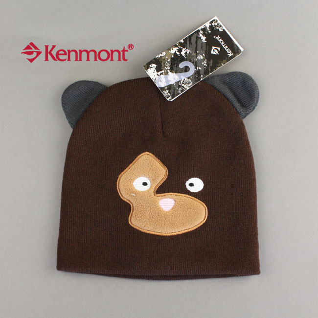 Kenmont knitted hat winter cap shaped cap cold cap parent-child cap 1046