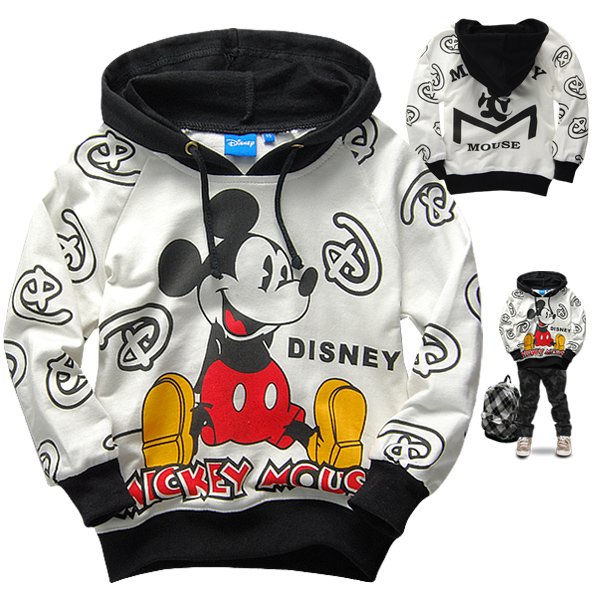 kids cartoon mickey hoodies,terry sport coat for suits autumn,cartoon sweatshirts 1pcs Retail,IT's Hot Sell.