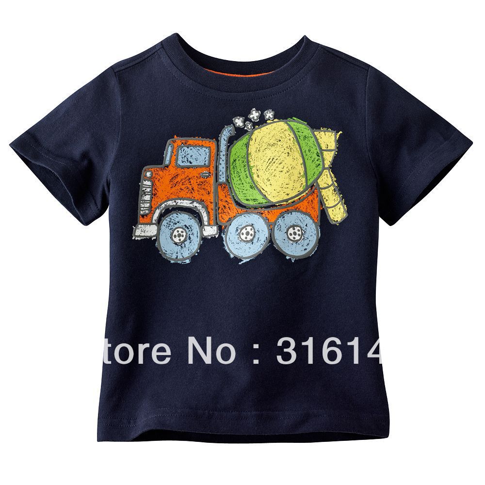 kids t shirt boys clothing cotton fashion short sleeve t shirt  Infants & Toddlers T-shirt  6piece/lot