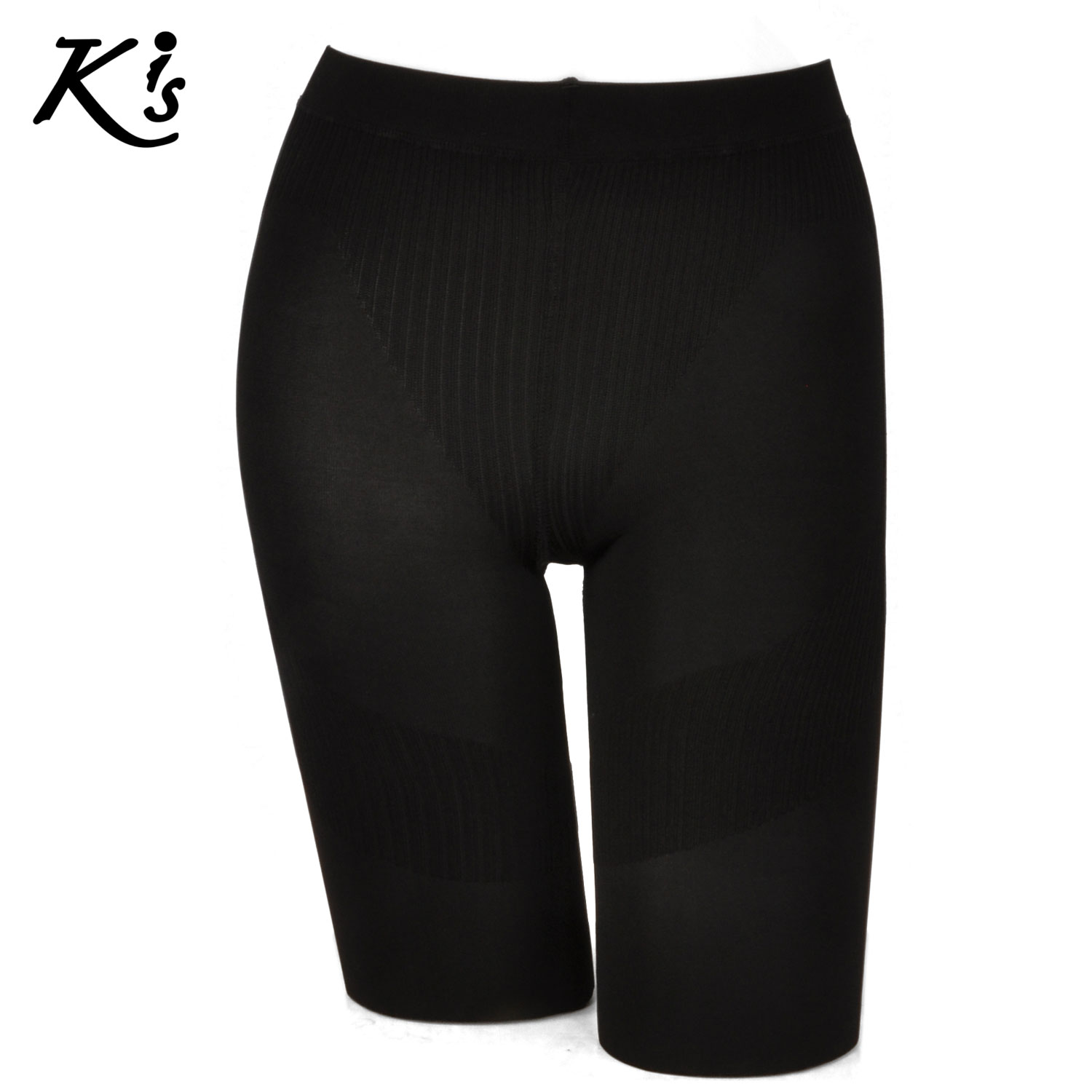 Kis black body shaping knee-length pants thin seamless abdomen drawing butt-lifting female capris 7078