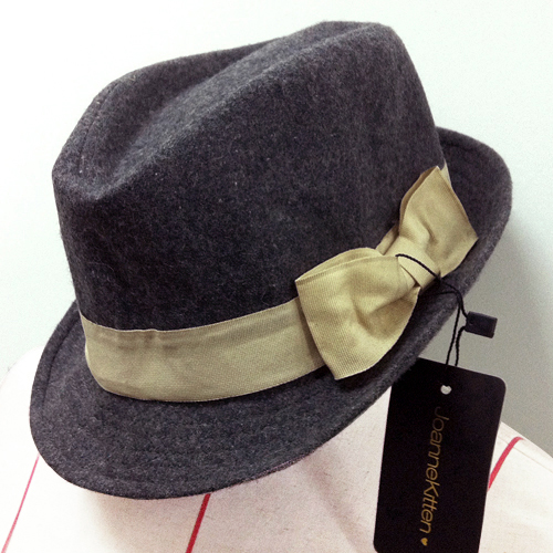 Kitten joannekitten fashion women's autumn and winter flash material dome fedoras bucket hats jazz hat