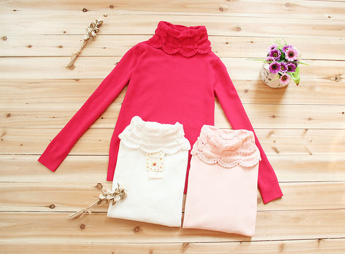 Knit & co all-match exquisite crotch basic shirt