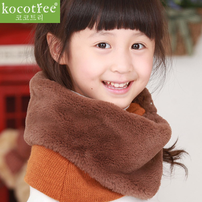 Kocotree2012 child baby fashion thermal winter faux princess fur collar cape
