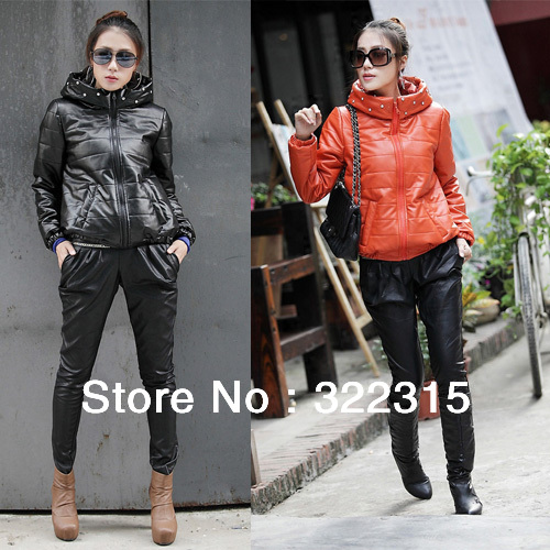 Korean Casual New Women Hooded Thicken Warm Coat Tops XCC5-2506