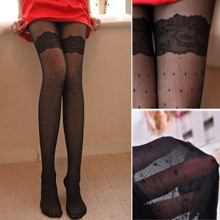 Korean ' lace decoration bride socks white lace pantyhose leg socks