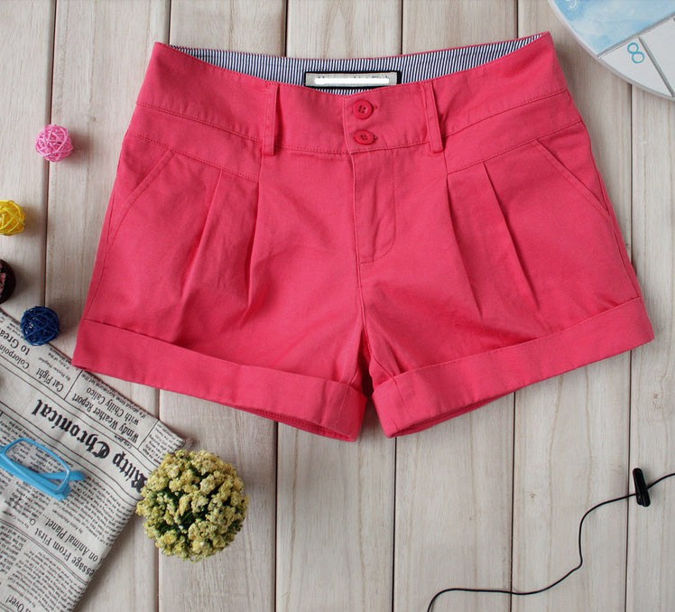 Korean New 2013 Summer Women Short Pants Casual Skinny Hot Pants Fashion Crimping lady shorts Free Shipping