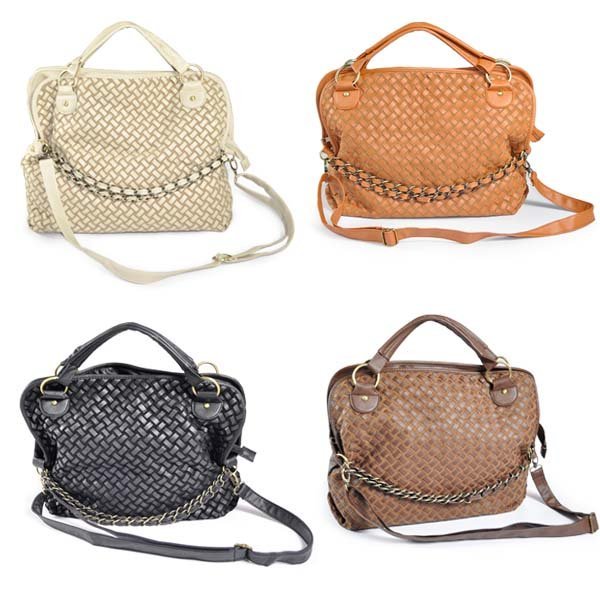 Korean style Lady Hobo PU leather handbag shoulder bag