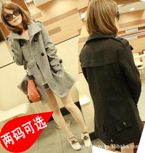 Korean version of the new Long Slim woolen women coat woolen coat 570,620