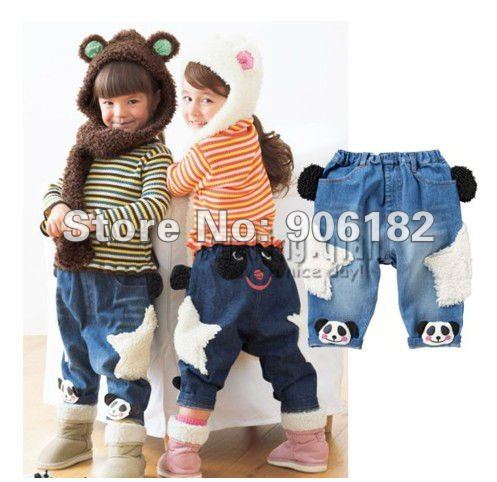 Kung Fu Panda Pants , Jeans Pants , Popular Kids Jeans,Children Jeans, Baby Jeans, Baby Wear, 2 Colors Baby Pants Free Shipping