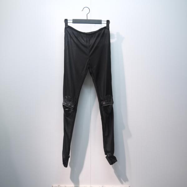 L g knee & genuine leather silk basic 6 85