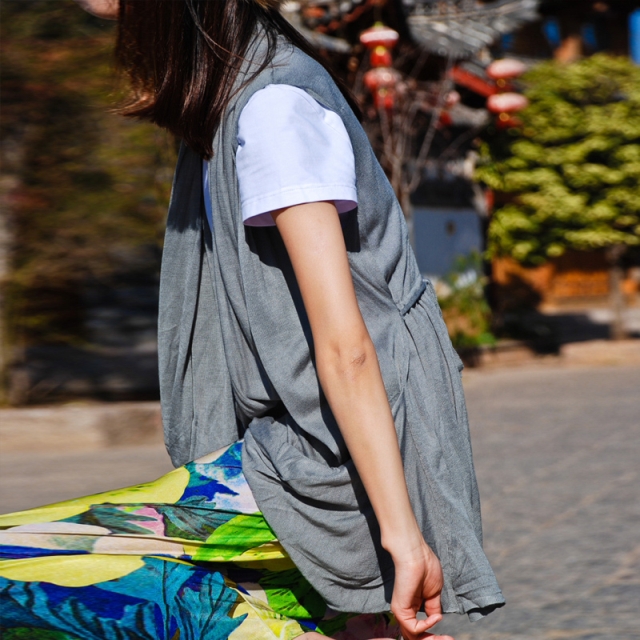L . wang original design series air conditioner autumn and winter sweater k011