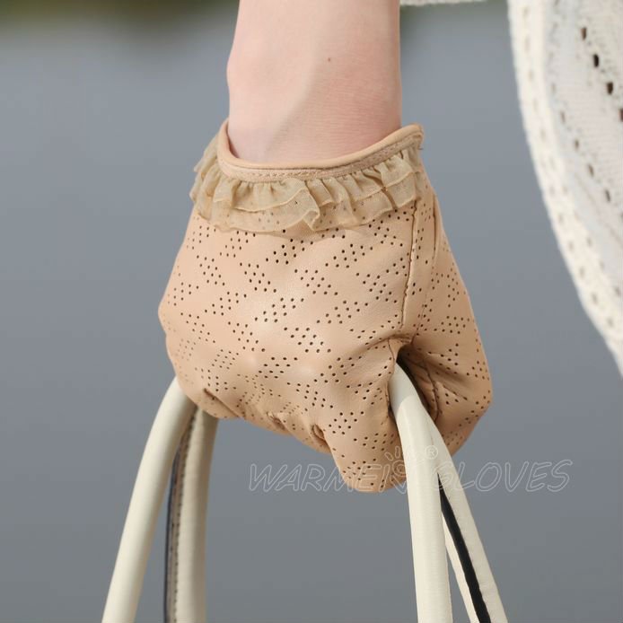 L120NN Wholesale Free Shipping Ladies fashion leather glove,sheepskin glove