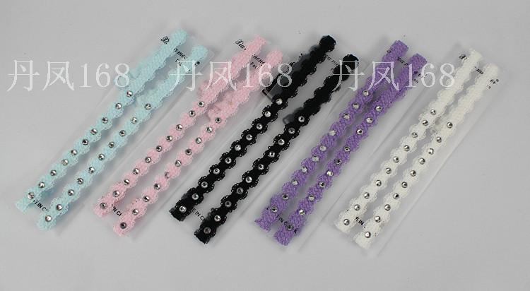 Lace decoration small flower sparkling diamond double-shoulder shoulder strap underwear pectoral girdle belt