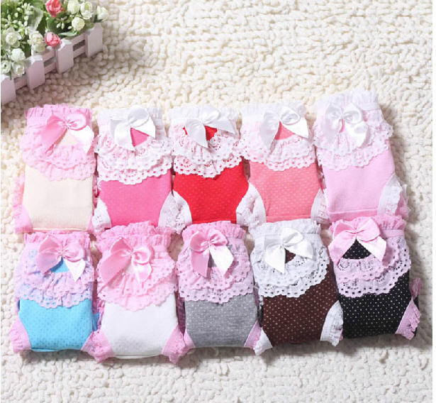 Lace underwear cotton underwear lovely the bibs comfortable underwear