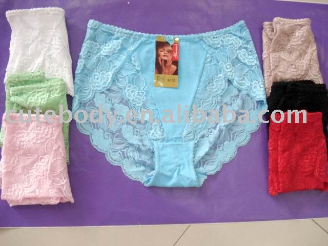ladies` briefs  wholsale price woman garment