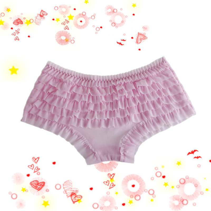 Ladies mesh Ruffles Panties -- HongLee factory Quality Guarantee 2165#