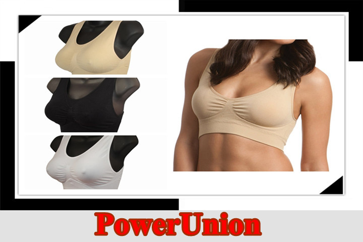 Ladies Rhonda Shear Ahh Seamless Leisure Sports Bra 120pcs Free shipping