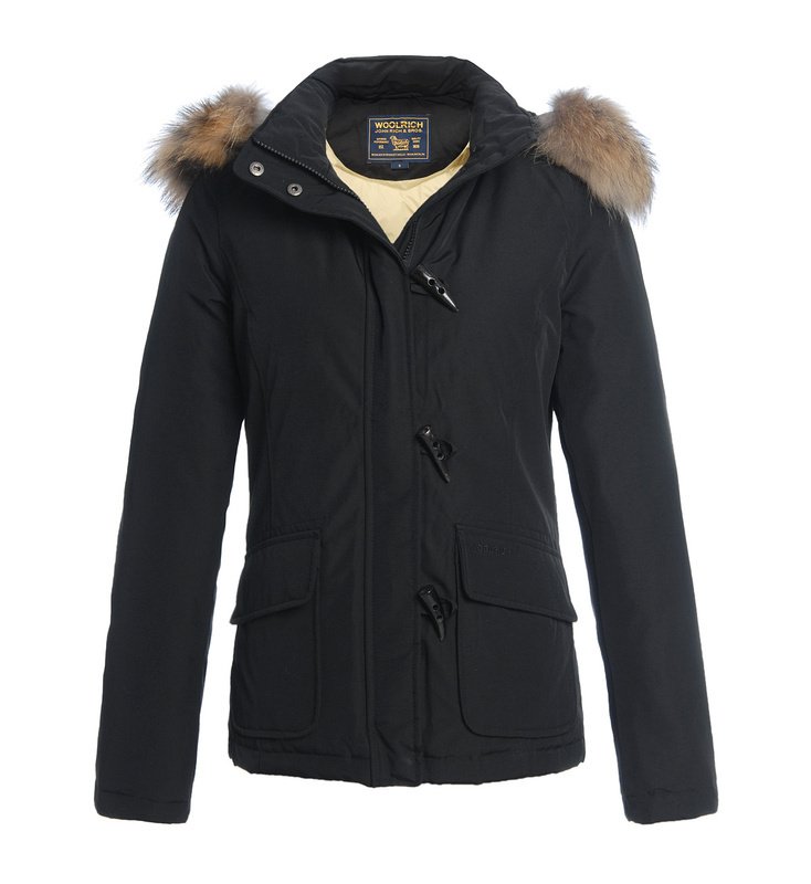 Ladies Woolrich norwegian fur winter waterproof jacket down coat for women free shipping