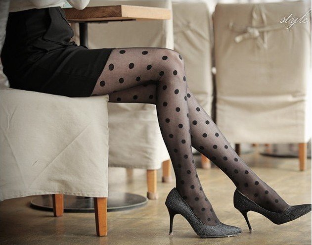 Lady's Big Dot Lace Leggings Pants,Sexy  Pantyhose For Women,Jacquard Stockings,Free Shipping