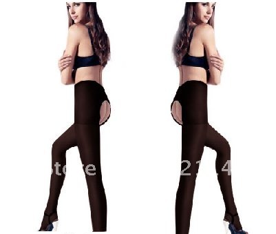 Lady's Double-sided carving hollow cored wire pantyhose