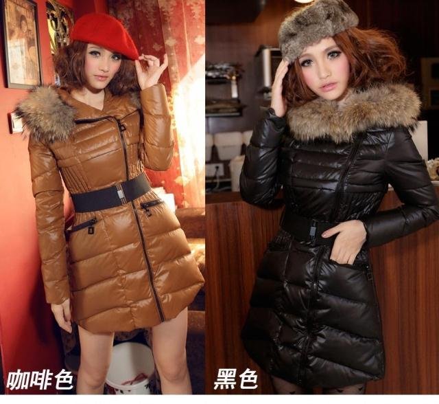 Lady's Fashion Sexy Winter Slimming Warm down jacket for women/ Ladies down wear Winter Coat Size:S-XL C212