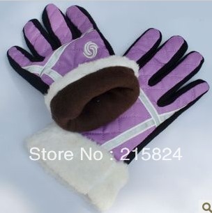 Lady winter warm repairing hand PU points refers to the wholesale price of $5.9 a pair of leather gloves