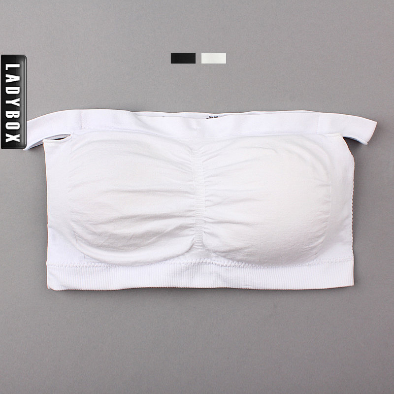 Ladybox draw sports tube top plus size available have pad