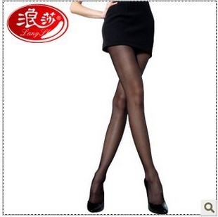 LANGSHA aesthetic Core-spun Yarn pantyhose summer ultra-thin sexy