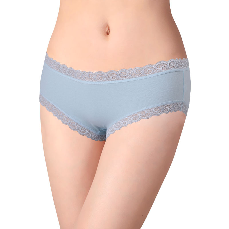LANGSHA panties panty women's lace comfortable stretch cotton briefs 2