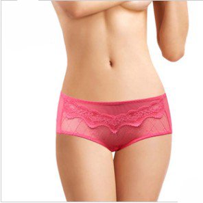 LangSha sexy lace comfortable woman panties with intimates underwear six pieces one  gift box free shipping