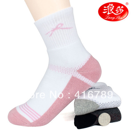 LANGSHA Towel Women's Winter Thickening Cotton Loop Pile Sports Socks 10pcs/lot Free Shipping
