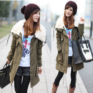 large lapel maternity outerwear maternity cotton-padded jacket maternity wadded jacket