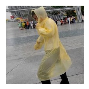 Large travel raincoat disposable raincoat outdoor travel thickening free shipping