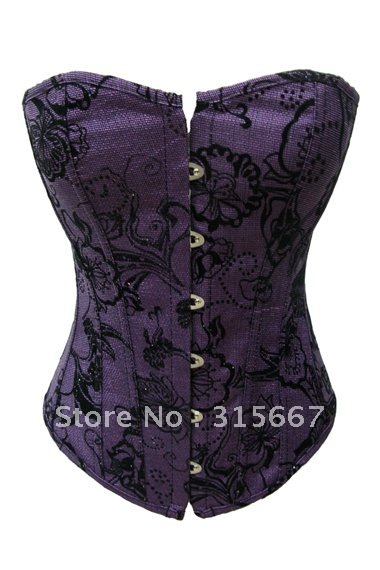 LASTEST STYLE  cheap corset ,free shipping sexy lace corset+string,bustier lingerie ,shinny printing surface