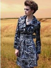 Lateat arrival ladies new fashion spring outerwear 2013 women modern outerwear spring autumn slim long design overcoat WC1546