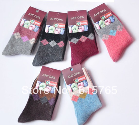 Latest explosion models, Ms. Candy rabbit wool socks / warm / thickening, free shipping