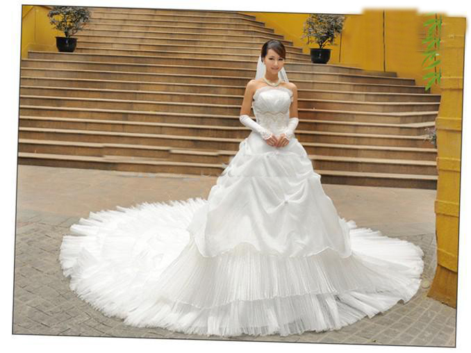 Latest Style Sweetheart Spaghetti Lace and Tulle applique Beading Wedding Dresses Wedding Gown Dress