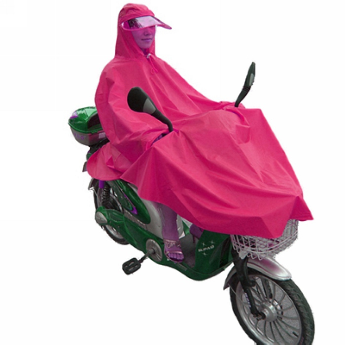 Leak-proof lengthen type advanced electric bicycle poncho