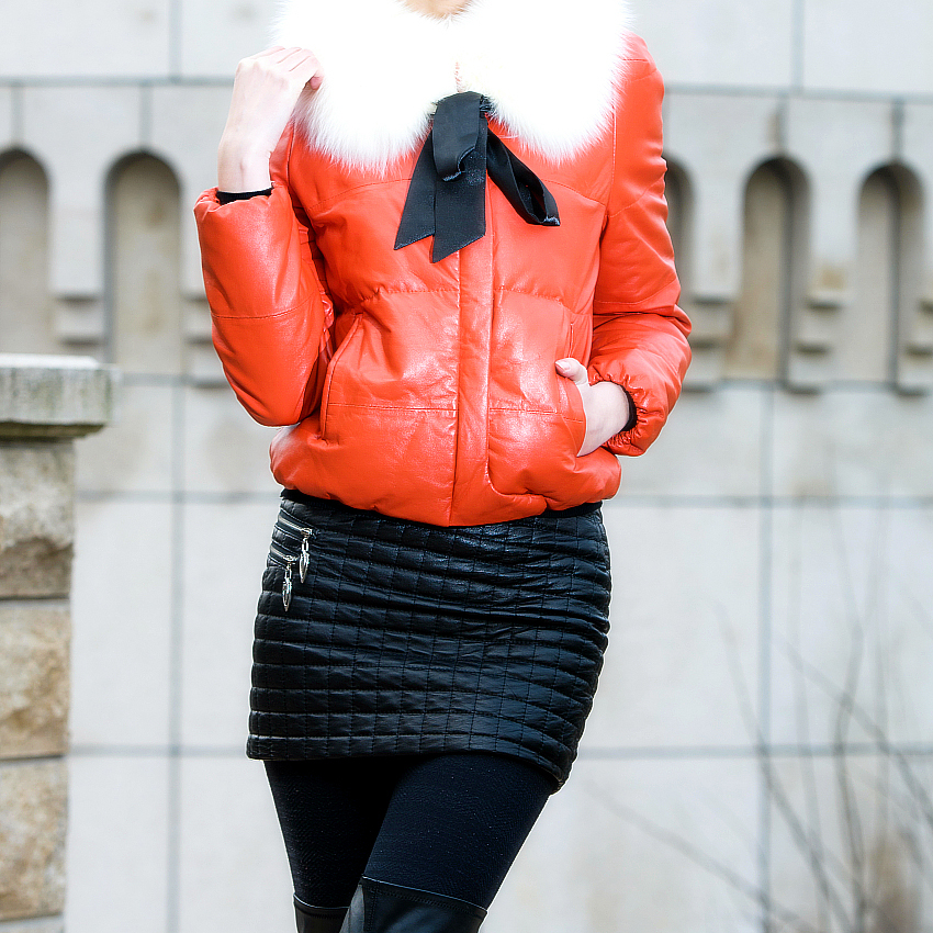 Leather clothing 2012 female genuine leather bust skirt genuine leather bag short skirt female genuine leather winter dress