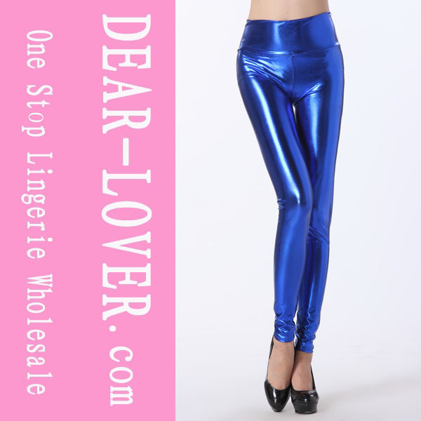 Leather Look High Waist Leggings Cheap Price Drop Shipping Free Shipping LC79126