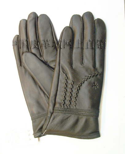 Leather - - women's genuine leather gloves sheepskin gloves flower pattern