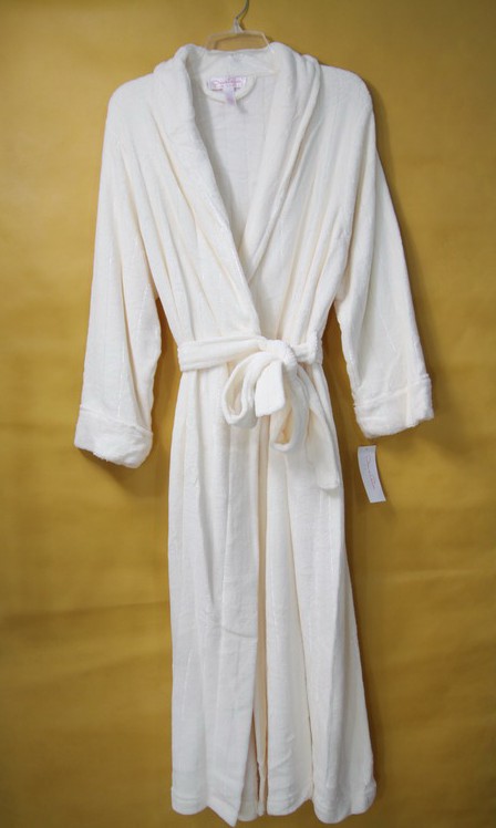 Lengthen Men double faced coral fleece bathrobe robe 0.85 4514