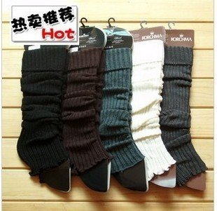 Lengthened vertical striped stockings wool socks piles of socks foot in the 2012 autumn and winter