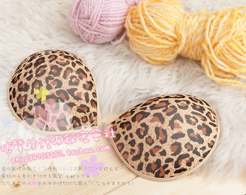Leopard print luxury royal invisible bra invisible underwear breathable
