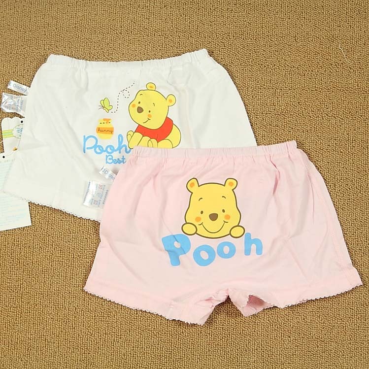 LES ENPHANTS children's clothing 100% cotton knitted blended-color baby panties