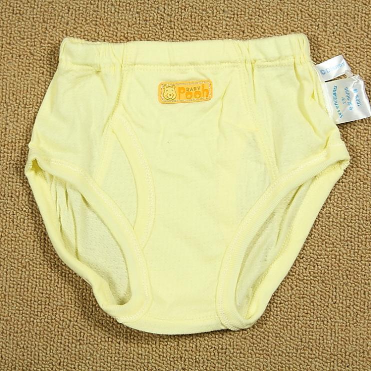 LES ENPHANTS children's clothing 2012 summer 100% cotton antibiotic infant plain breathable trigonometric panties