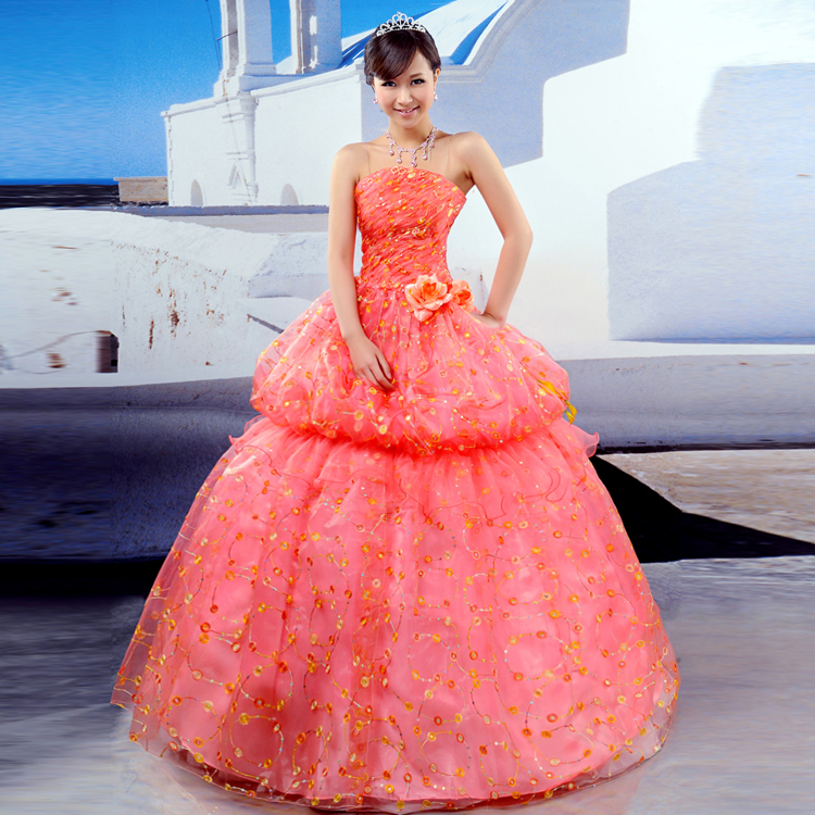 Lf8702 wedding dress sweet princess series