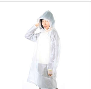 Light carry transparent raincoat poncho